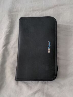 Cdprojects Faux Leather 50 Count Zippered CD DVD Travel Case